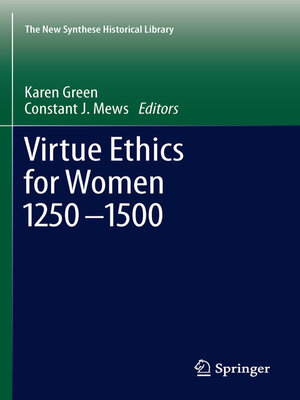 cover image of Virtue Ethics for Women 1250-1500